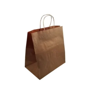 Bolsas marrones de papel kraft