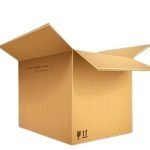 Caja de cartón para mudanza